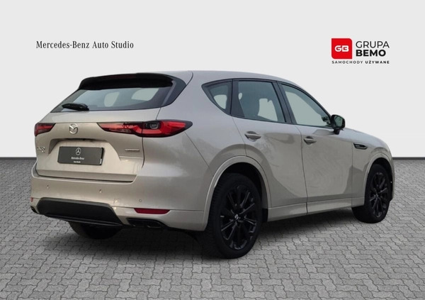 Mazda CX-60 cena 239900 przebieg: 20700, rok produkcji 2022 z Dobre Miasto małe 301